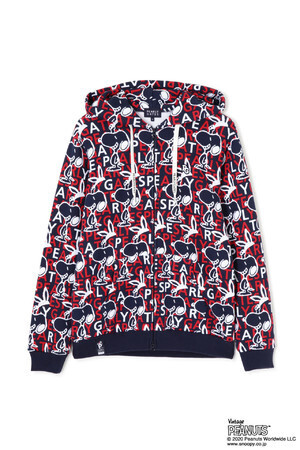 ウエアやグッズにスヌーピーがいっぱい! パーリーゲイツがうさぎの耳付き帽子を被ったスヌーピーと限定コラボ