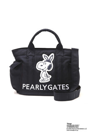 ウエアやグッズにスヌーピーがいっぱい! パーリーゲイツがうさぎの耳付き帽子を被ったスヌーピーと限定コラボ