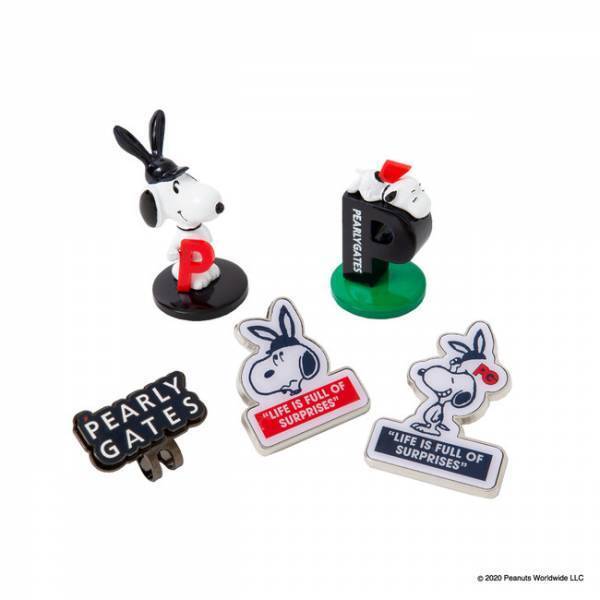 ウエアやグッズにスヌーピーがいっぱい! パーリーゲイツがうさぎの耳付き帽子を被ったスヌーピーと限定コラボ