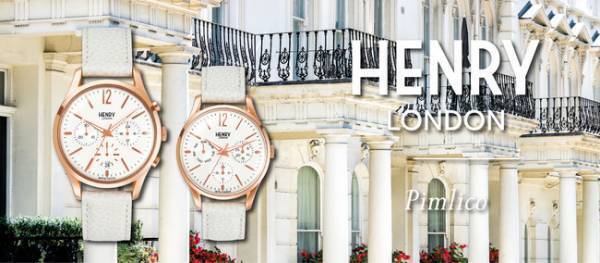 ヘンリーロンドンからロンドンの地下鉄の駅名を冠したシンプル&ラグジュアリーなペアウォッチが登場