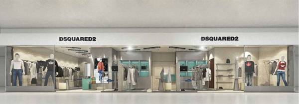 DSQUARED2が岩田屋本店にオープン! 90平米の広さを持つ店内はデザイナーの意匠を凝らした装飾に