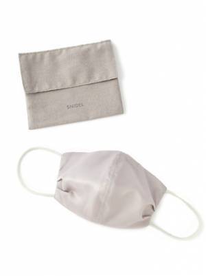 スナイデルから秋冬の服装に合わせやすい色合いのシルク100％のマスクが登場