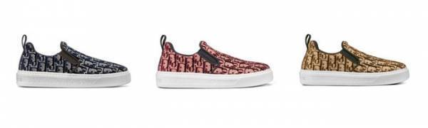 1足あたり15万以上のステッチ。ディオールからベルベット仕立ての最旬スニーカーが登場