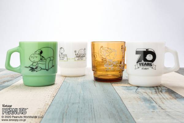 PEANUTS連載初期のコミックアートを配した ファイヤーキング マグコレクションが登場