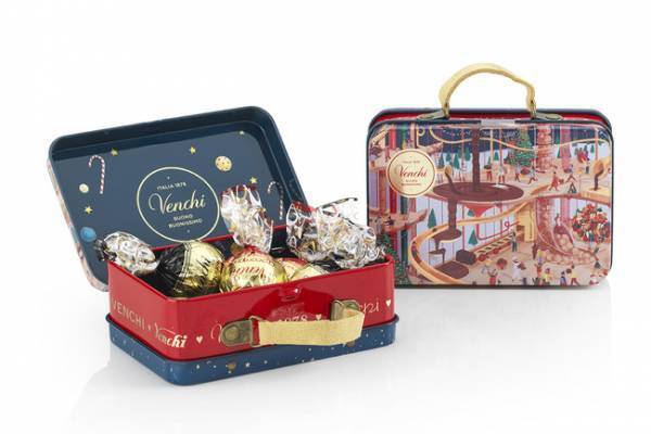 イタリア発のチョコジェラテリア「ヴェンキ」のクリスマス限定コレクション。銀座店限定のアドベントカレンダーも