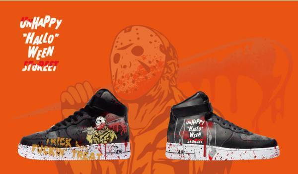 スチュリートから「13日の金曜日」をモチーフとしたハロウィン限定のAF1が登場