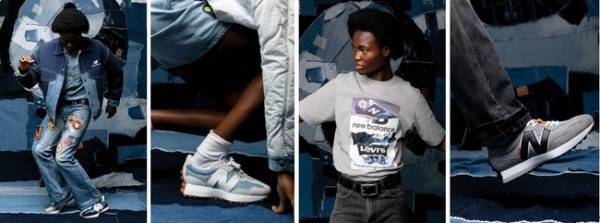リーバイスとニューバランスのアイコニックな要素を取り入れたコラボアイテムが登場