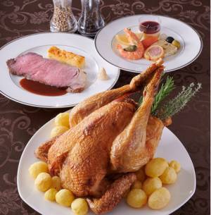 ご自宅のテーブルを華やかに彩るホテルオークラ東京ベイのクリスマスケーキ