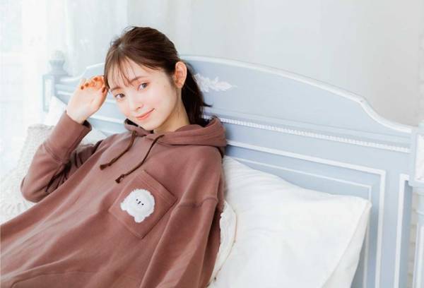 大人可愛いオリジナルカラーのルームウェア。チュチュアンナとモデル橋下美好のコラボ第2弾