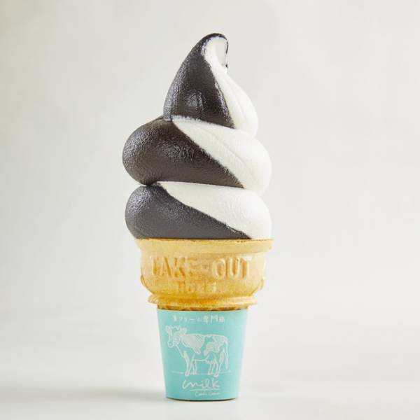 食べられるのは大阪だけ! 焼きたて台湾メロンパンに生クリームをたっぷり入れた「milkの生クリームメロンパン」