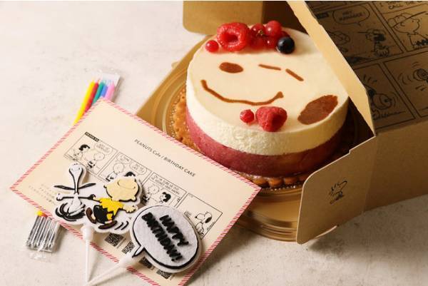 スヌーピーと一緒に楽しめる誕生日ケーキ新登場! PEANUTS Cafe オンラインショップで数量限定発売