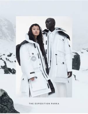 カナダグース と junn.jがコラボ! 新色ホワイトが登場