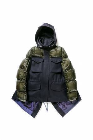 sacai 心斎橋パルコ店がオープン、店舗限定のアウター&ポーターとのコラボバックも発売
