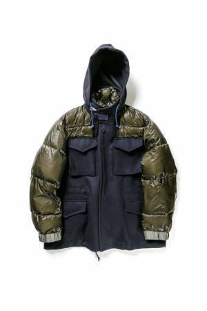 sacai 心斎橋パルコ店がオープン、店舗限定のアウター&ポーターとのコラボバックも発売
