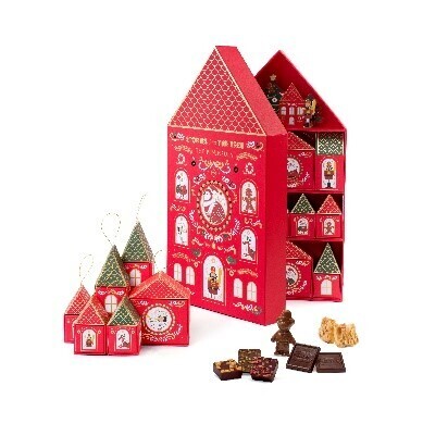 キャラクター達が愛らしい。ザ・ペニンシュラのチョコレートのアドベントカレンダー