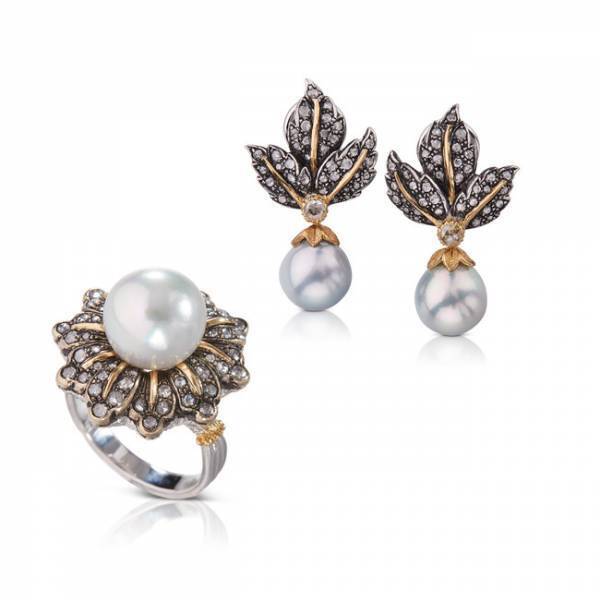 普遍的な自然の美しさを称えた華やかなジュエリーの数々。銀座・和光にて「ブチェラッティ展-Graceful Nature-」開催