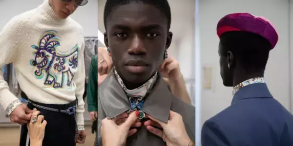 アメリカのアーティスト ケニー・シャーフとコラボ。ディオールがフォール 2021 メンズ コレクションを発表