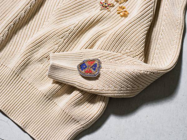 ヴィンテージアップリケで自分だけの「Ownニット」。DEMYLEE二子玉川店にてカスタムニットイベントを開催