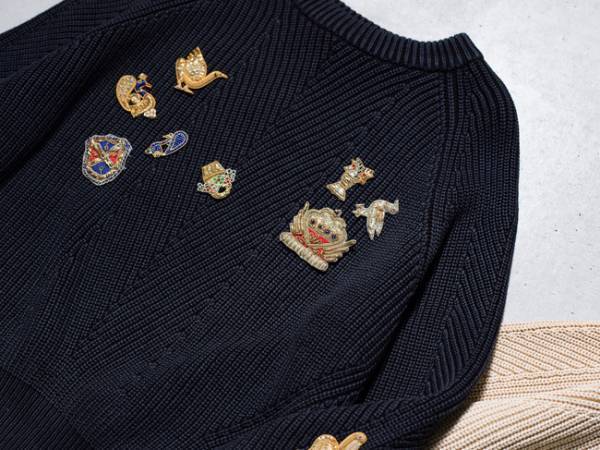 ヴィンテージアップリケで自分だけの「Ownニット」。DEMYLEE二子玉川店にてカスタムニットイベントを開催