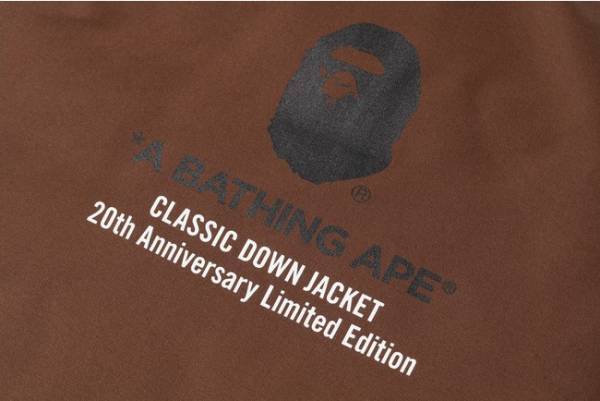 より特別な逸品の仕上がりに。ベイプのレザーダウンジャケットが20着限定のリミテッドエディションとして発売