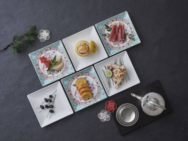 自宅時間を華やかに過ごす。ウェッジウッドの洋食器でいつもと違うモダンなおせち