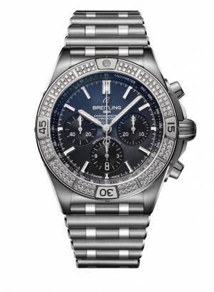 ブライトリングからベゼルに1.03カラットのダイヤモンドを112個セッティングしたホリデーシーズンにぴったりなモデルが登場