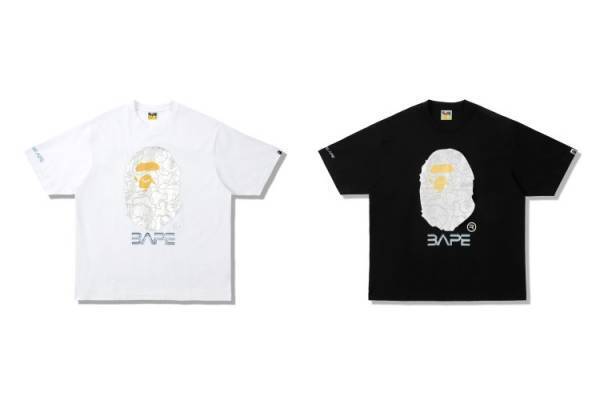 べイプと空山基のコラボ第2弾! クラシックなBAPE®アイテムがフューチャリスティックな印象に