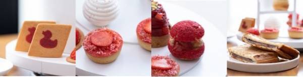 地上200メートルの眺望で楽しむコンラッド大阪のストロベリーコレクション・アフタヌーンティー