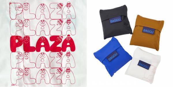 バーバパパたちがPLAZAの文字に変身したバグゥのエコバッグがPLAZAオンラインストアに登場