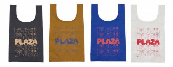 バーバパパたちがPLAZAの文字に変身したバグゥのエコバッグがPLAZAオンラインストアに登場