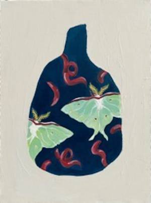 インティミッシミのアートスペースで「リー・イズミダ」のアート作品を展示