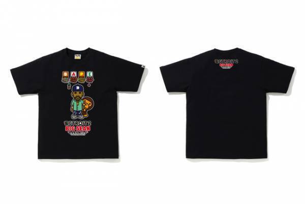 全米1位の大ヒットアルバム「DETROIT 2」を記念したビッグ・ショーン×ベイプのTシャツを発売