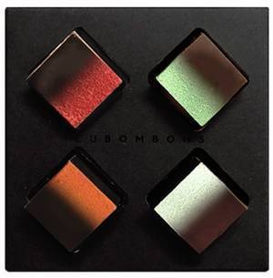 キューブ型のかわいらしいボンボンショコラ。スペインの高級パティスリー「ブボ・バルセロナ」のバレンタイン