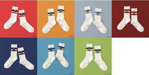 ナイトレイブンカレッジの寮章が靴下に。「ディズニー  ツイステッドワンダーランド」のカレッジソックスがTabioから登場
