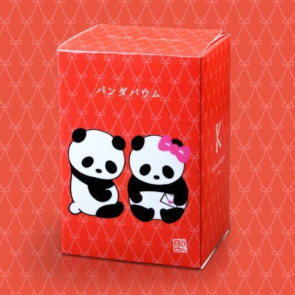 手のひらサイズのかわいいパンダがひょっこり。型ぬきができるバウムクーヘン「パンダバウム」