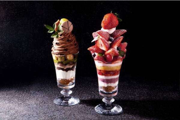 厳選素材とハイエンドブランドのグラスでお届けする、ウェスティン都ホテル京都のラグジュアリー・パフェ