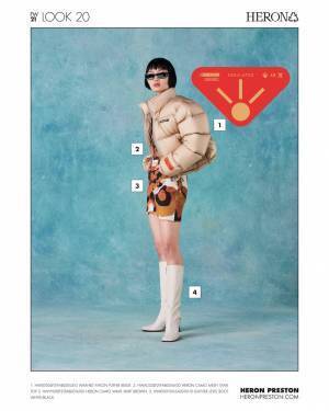 【ルック】ヘロン プレストン 2021秋冬コレクション