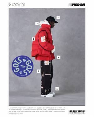 【ルック】ヘロン プレストン 2021秋冬コレクション