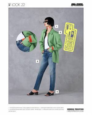 【ルック】ヘロン プレストン 2021秋冬コレクション