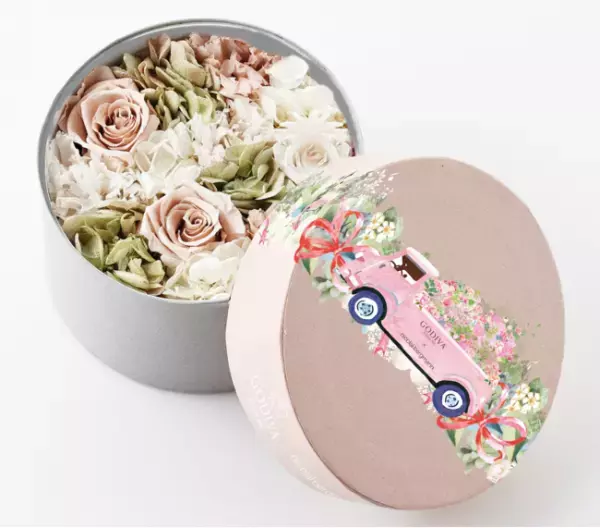 あふれるお花に心癒される特別なGODIVA。ゴディバ × ニコライ バーグマンのスペシャルセットが伊勢丹新宿で限定販売