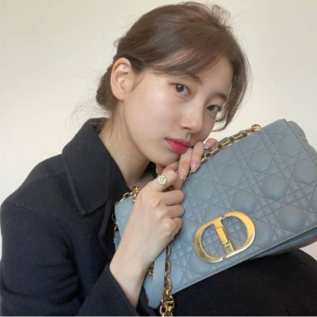 Dior アンジェラベイビー ジス着用 ディオール チェック ワンピース 