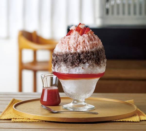 鵠沼の店舗をお休みしての出店! 「かき氷の店 埜庵」が新宿小田急にバレンタイン期間限定で登場