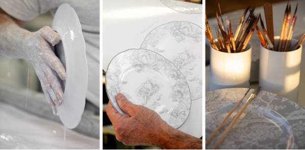 ディオールのホームコレクションで人気の「トワル ドゥ ジュイ」にグレーの新色が登場