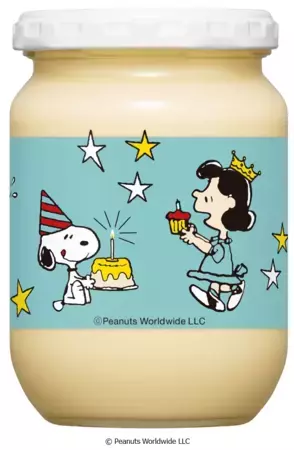 スヌーピーの瓶入りキユーピーマヨネーズが春夏の新デザインに。今秋、秋冬デザインも登場