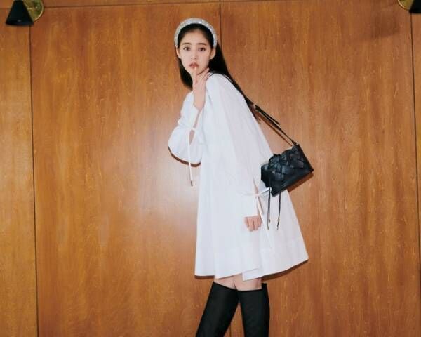 スナイデルがブランドのイメージモデル・新木優子が纏った2021年春コレクションを公開