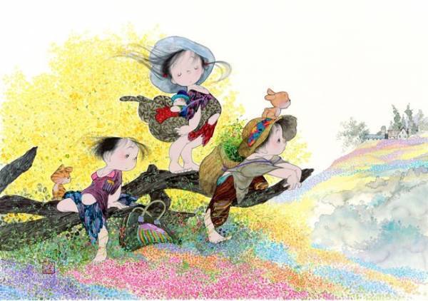 どこか懐かしく日本人の心の中にある「ふるさと」の心象風景。中島 潔の絵画展を銀座三越で開催