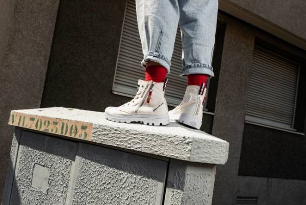 都市探検でも活躍する一足。パラディウムからミリタリーテイストあふれるキャンバスブーツが登場