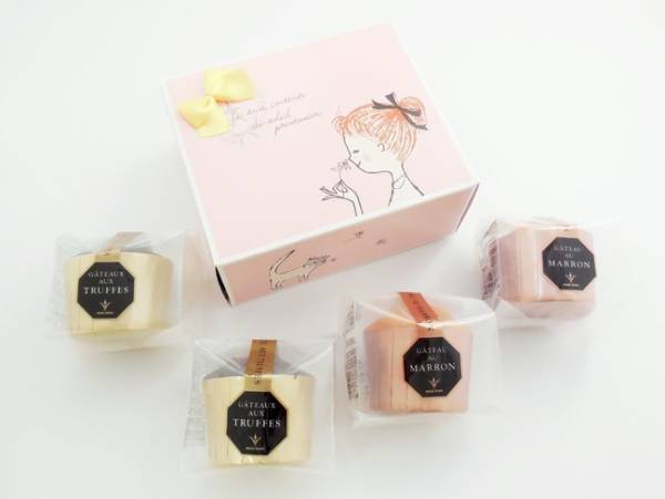 フランスが舞台のシェリとシニョンが可愛くてお洒落なパッケージに。ブールミッシュのホワイトデー