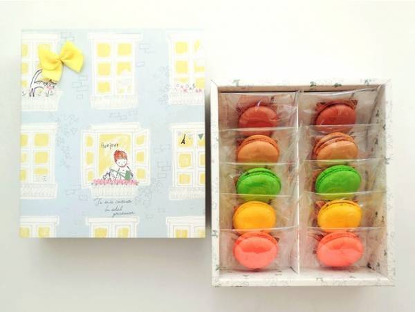 フランスが舞台のシェリとシニョンが可愛くてお洒落なパッケージに。ブールミッシュのホワイトデー