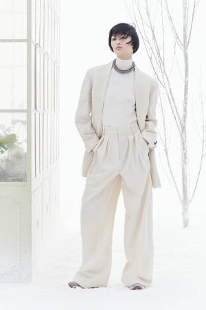 【ルック】ブルネロ クチネリ 2021秋冬ウィメンズコレクション